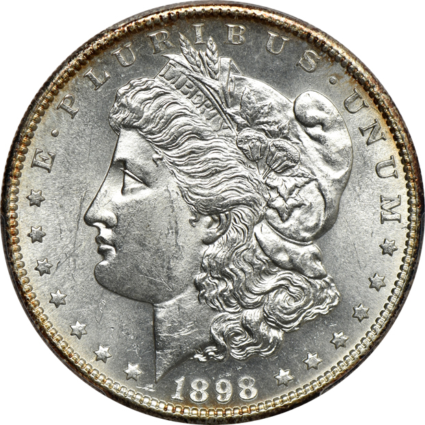 1886-S and 1898-S, both PCGS MS-63