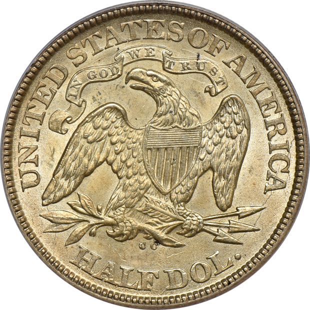 1873-CC No Arrows PCGS MS-63