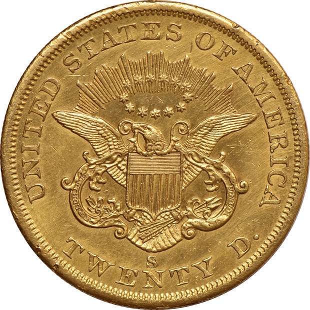 1856-S UNC details/wire-brushed