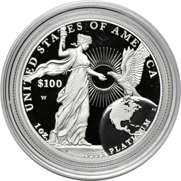 2015 Proof 1oz Platinum American Eagle with OGP