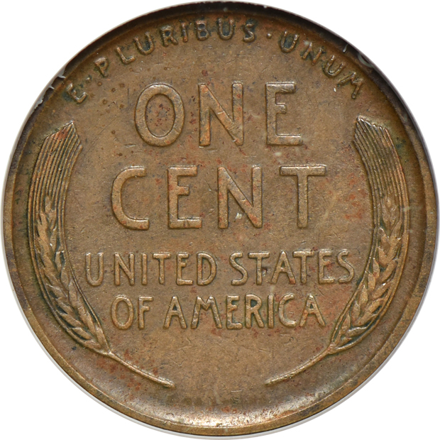 1922 No D Weak Reverse ANACS XF details/scratched