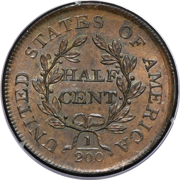 1804 Crosslet 4 - No Stems PCGS MS-64BN (rattler)