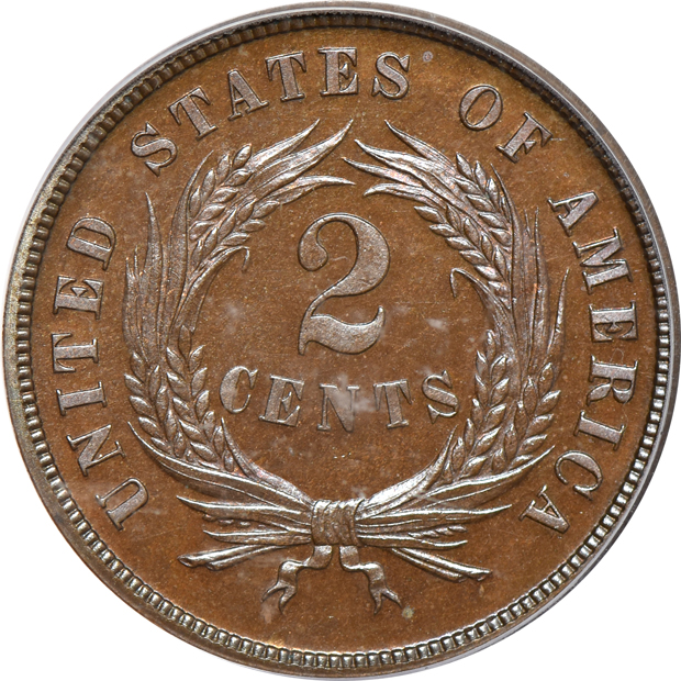 1872 PCGS PR-65BN CAC