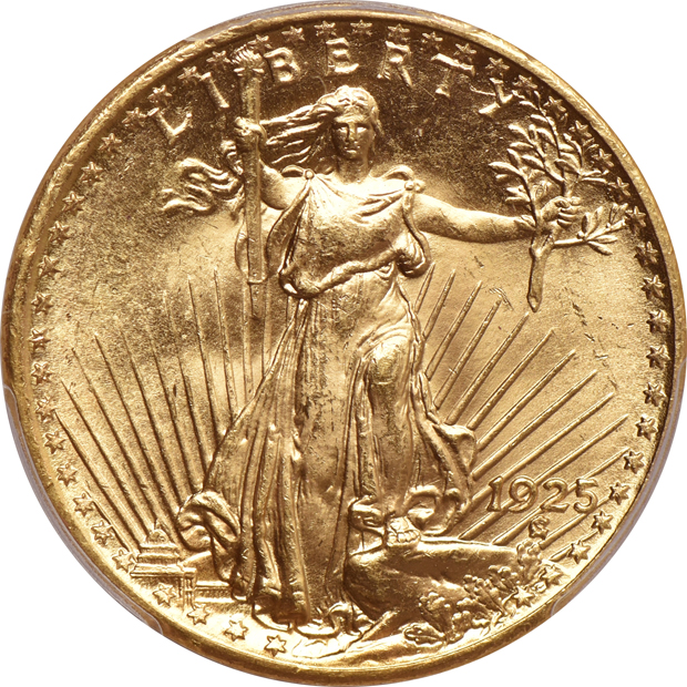 1924 and 1925, both PCGS MS-64
