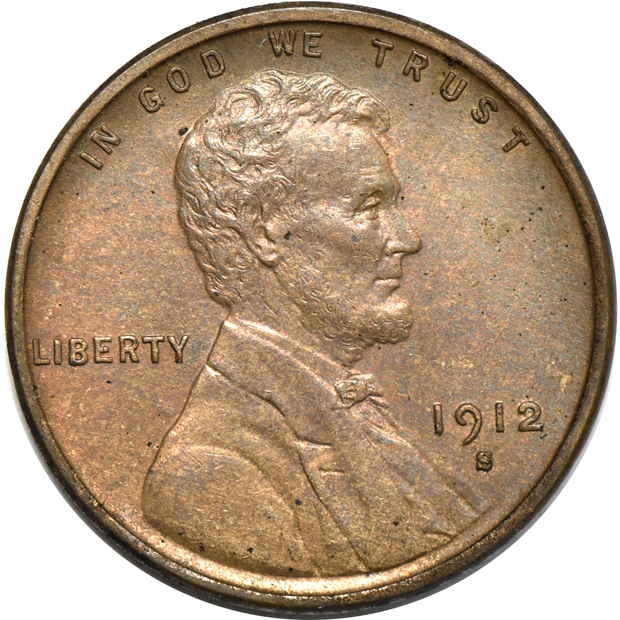 Eleven Lincoln cents