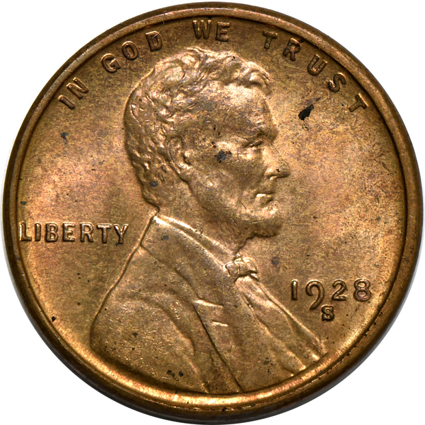 Eleven Lincoln cents