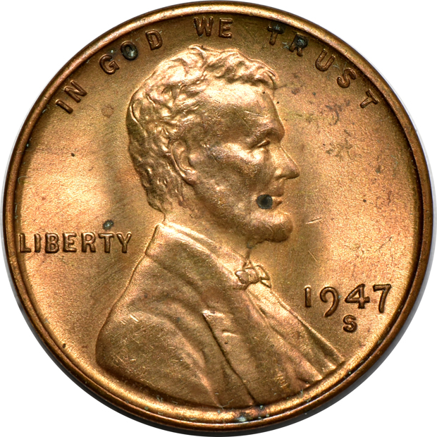 Twenty-eight rolls of Red to Red & Brown BU Lincoln cents.