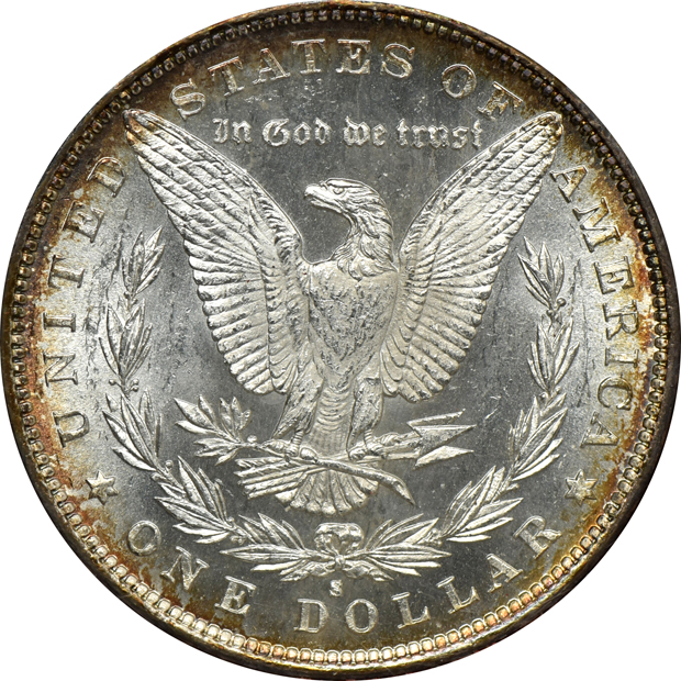 Two Redfield dollars.  1879-S and 1881-S