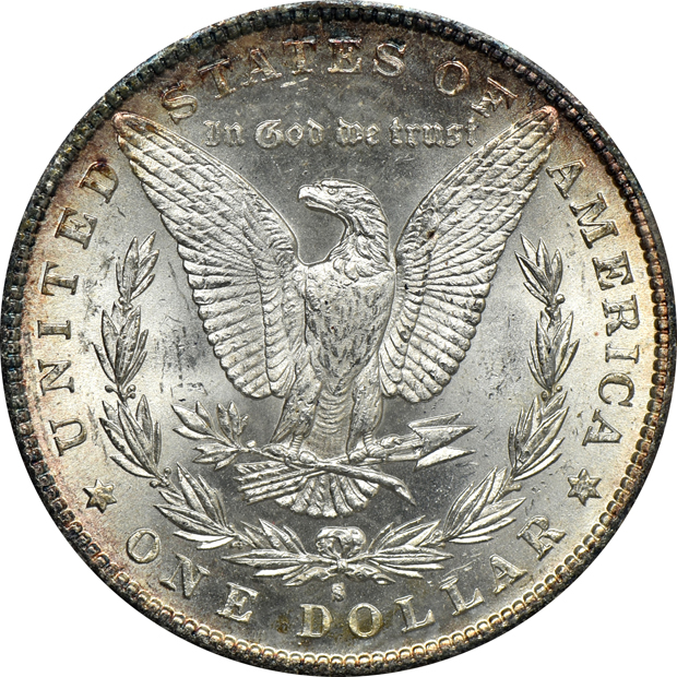 Two Redfield dollars.  1879-S and 1881-S