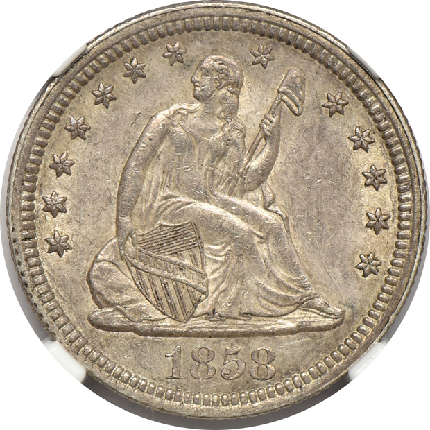 Nine certified U.S. type coins