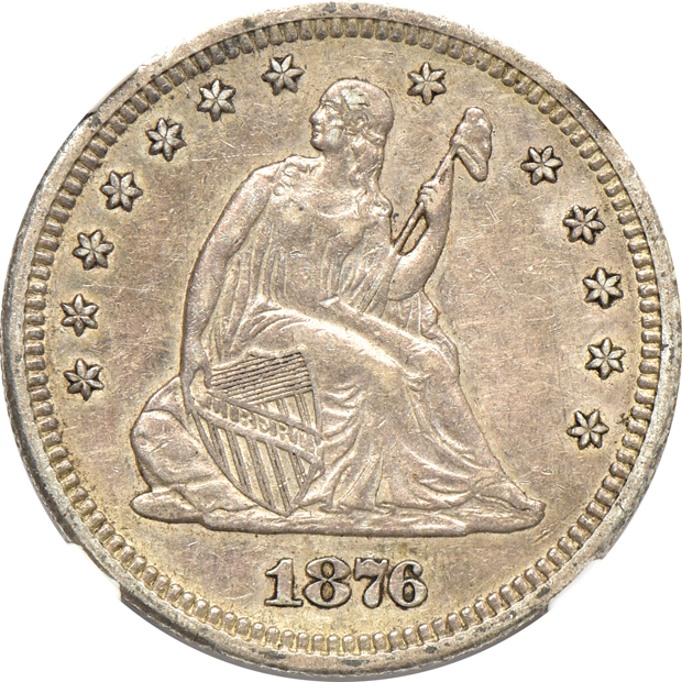 Nine certified U.S. type coins