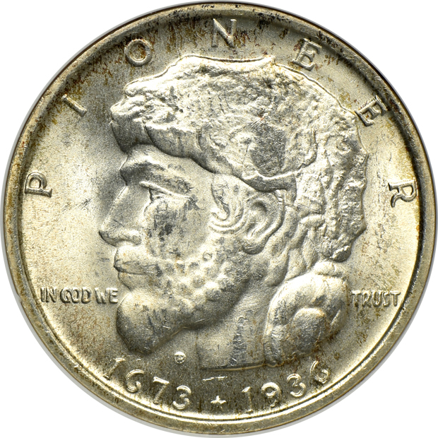 Six certified Silver Commemorative half-dollars