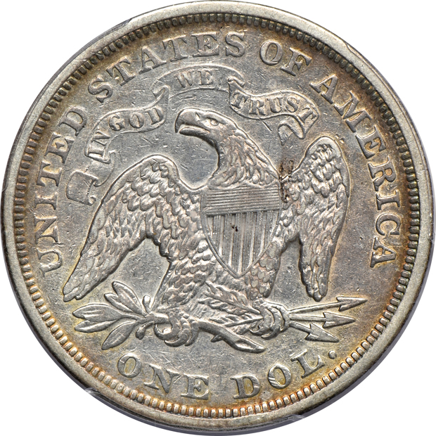 1859-O PCGS XF-45, 1871 PXGS XF-40, plus an 1878-S Trade dollar ANACS XF-45