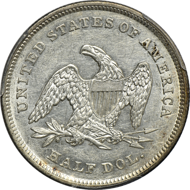 1839 Drapery, and an 1849-O, both PCGS AU-55