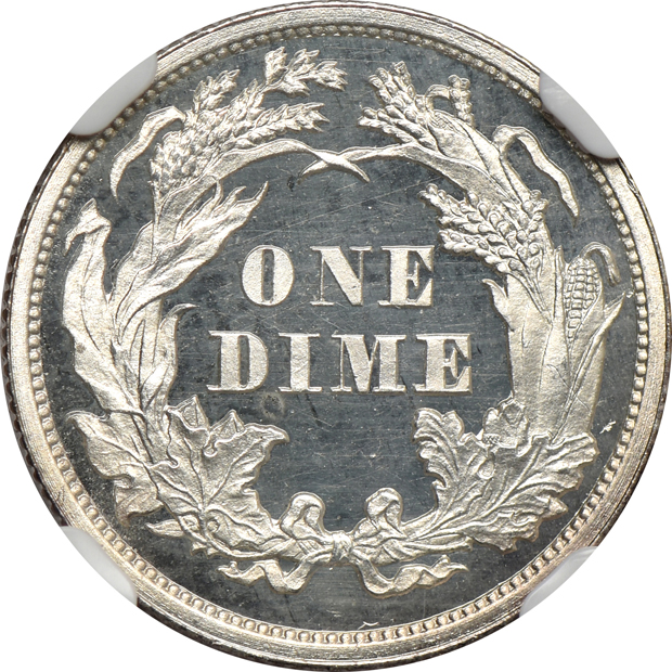 1864 NGC PR-67 CAMEO