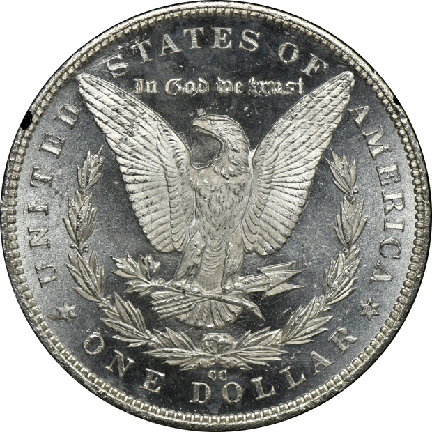 1882-CC GSA MS-65, 1883-CC GSA MS-64+, and an 1884-CC GSA MS-63 PL, all NGC