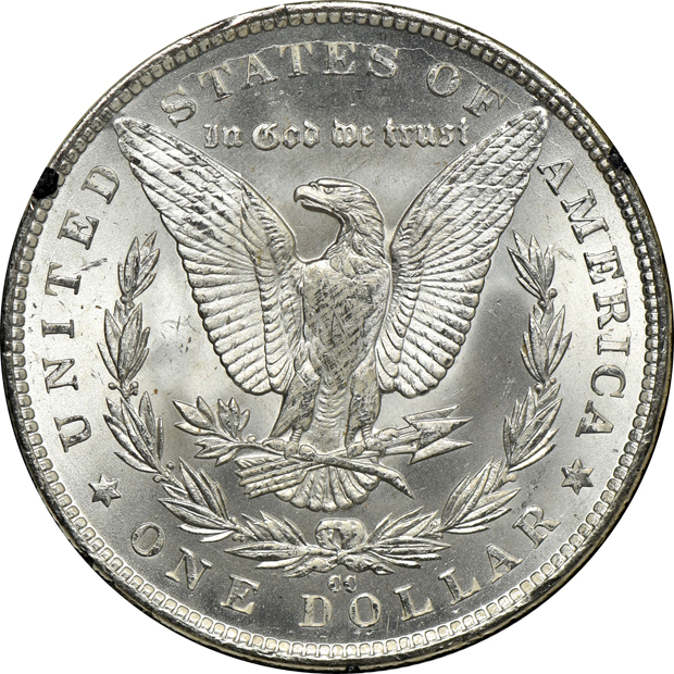 1882-CC GSA MS-65, 1883-CC GSA MS-64+, and an 1884-CC GSA MS-63 PL, all NGC