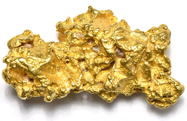 Gold nugget, 265 grams