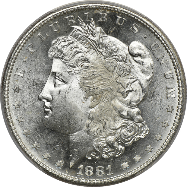 Six 1881-S PCGS MS-65