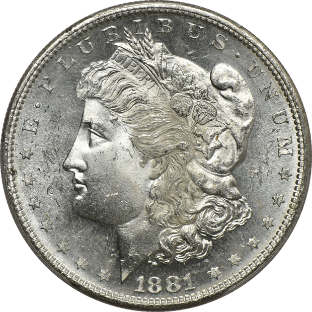 Six 1881-S PCGS MS-65