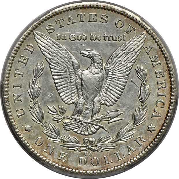 1879-CC XF details/cleaned and an 1893-CC AU details/altered surface, both PCGS