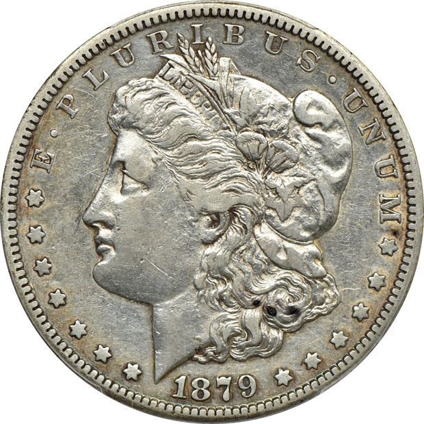 1879-CC XF details/cleaned and an 1893-CC AU details/altered surface, both PCGS
