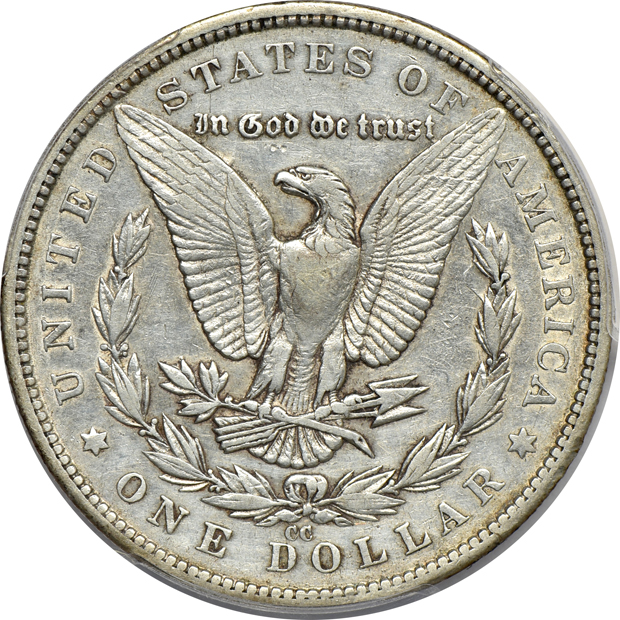 1879-CC XF details/cleaned and an 1893-CC AU details/altered surface, both PCGS