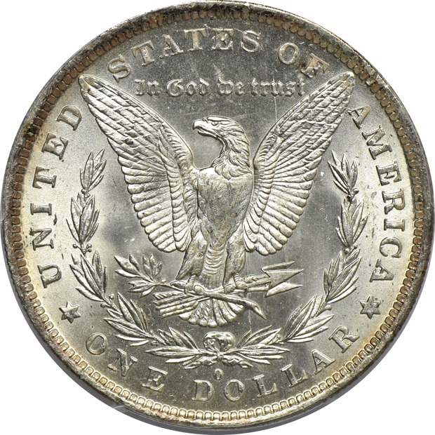 1883-O MS-66, 1888 MS-66, and an 1898-O MS-66+, all PCGS