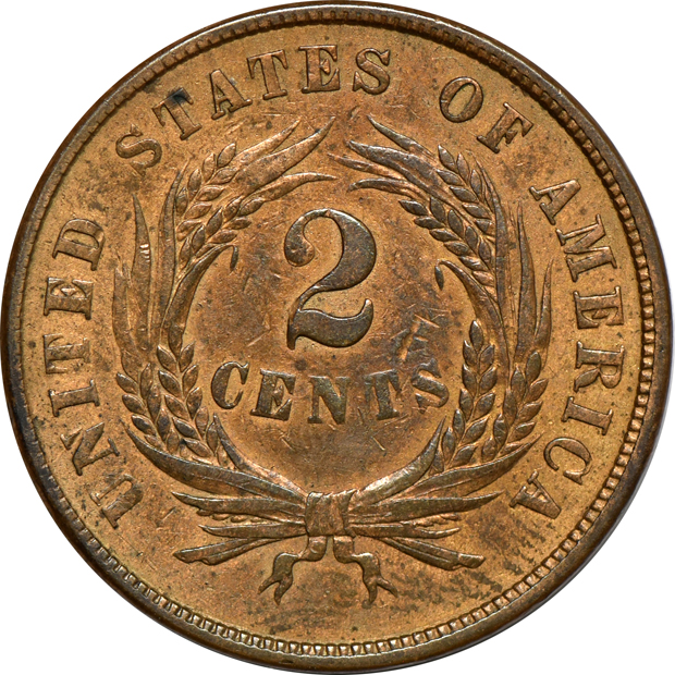 1864 Small Motto AU details