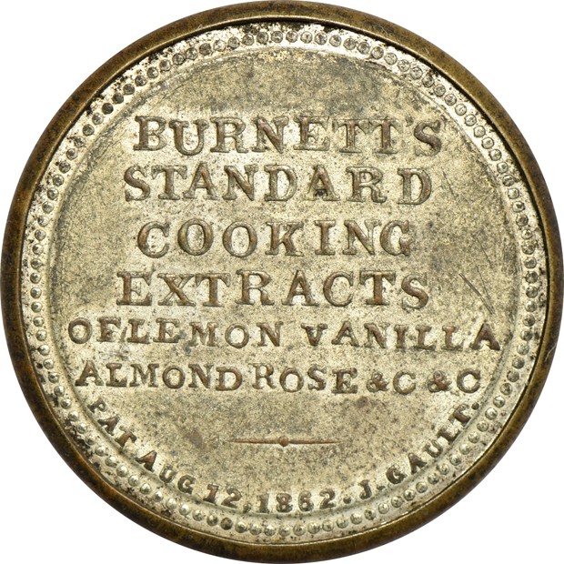 Two encased postage stamps