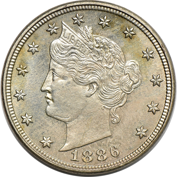 1885 and 1886, both Proof/as described