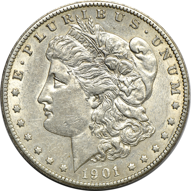 1892-S and a 1901-S, both XF
