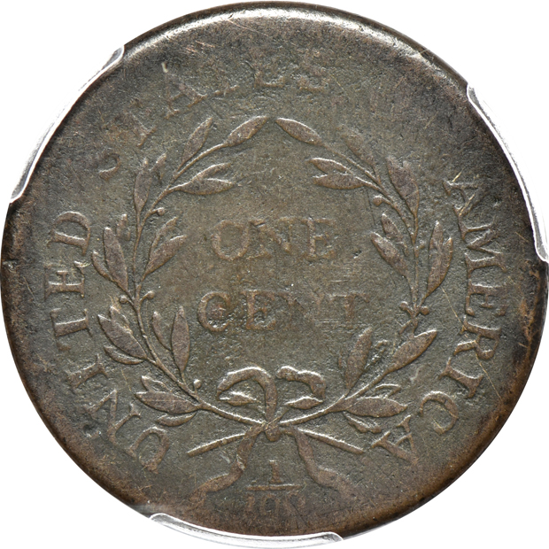 1796 Liberty Cap S-87 PCGS VG-8