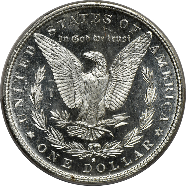 1881-S MS-66, 1881-S MS-66+, and an 1881-S MS-66PL, all PCGS