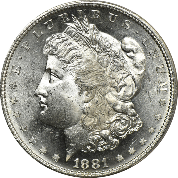Six 1881-S PCGS MS-65