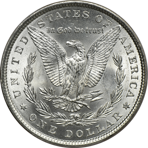 1880 MS-64 CAC, 1881 MS-64, and an 1881-O MS-64, all PCGS
