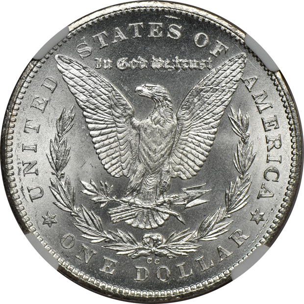 1878 7TF Reverse of 1878, and an 1878-CC, both NGC MS-64