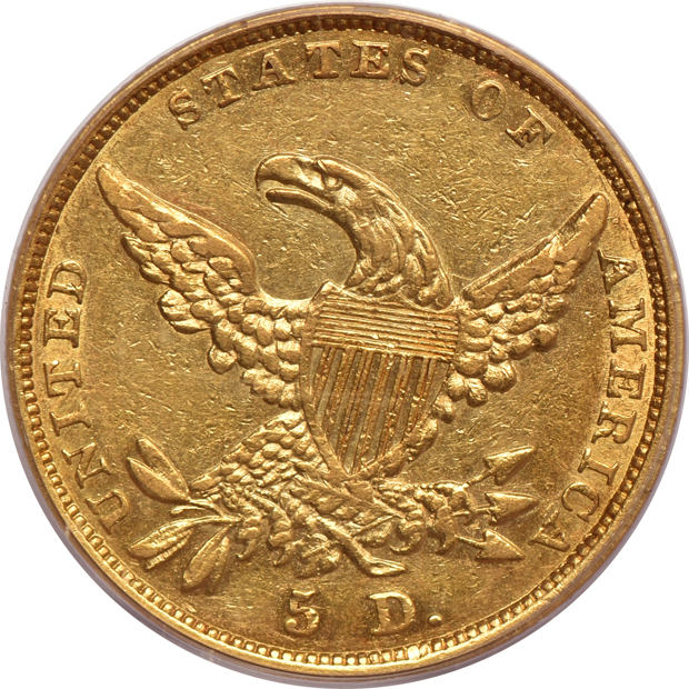 1836 PCGS AU-50