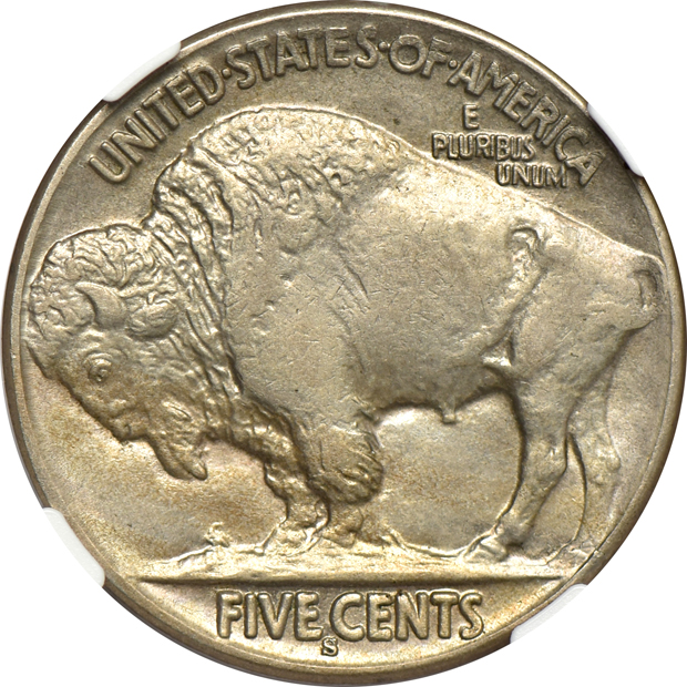 1913-S Type 2 NGC AU-58