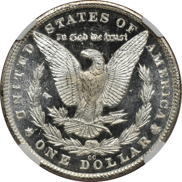1879-S and 1881-CC, both MS-63 DPL