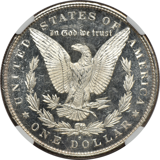 1879-S and 1881-CC, both MS-63 DPL