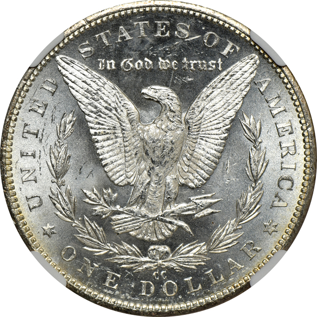 Two 1884-CC NGC MS-65