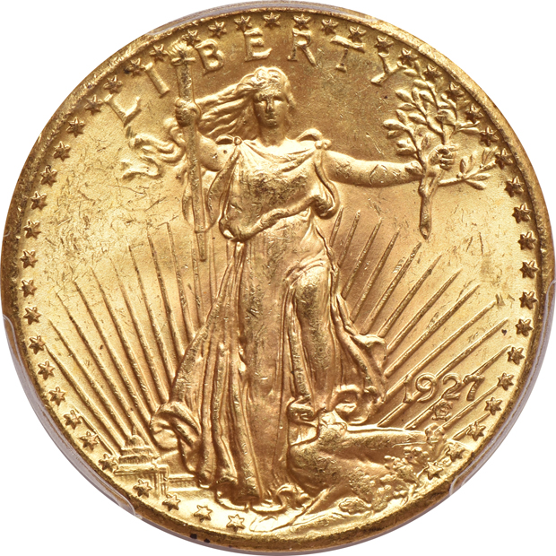 Two 1927, both PCGS MS-64+