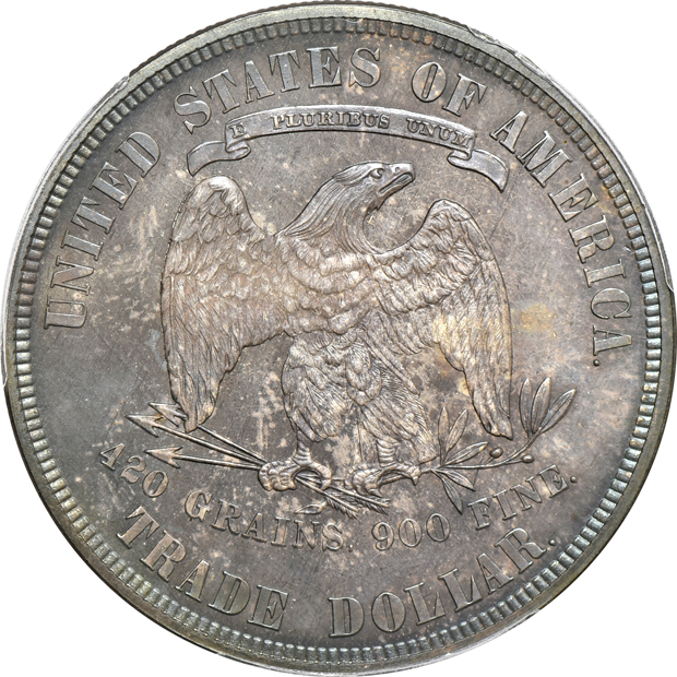 1879 Trade PCGS PR-64