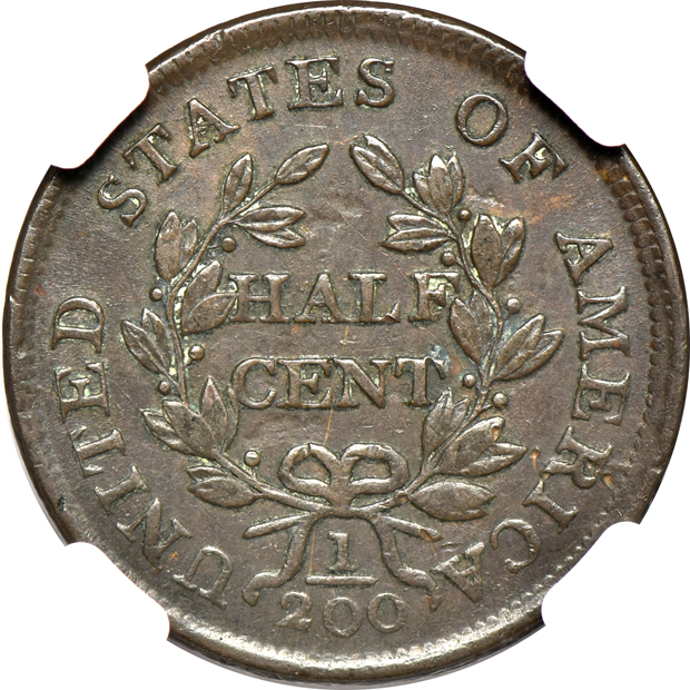 1804 Spike Chin NGC XF-45 BN
