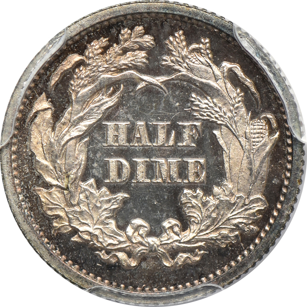 1865 PCGS PR-66+CAM CAC