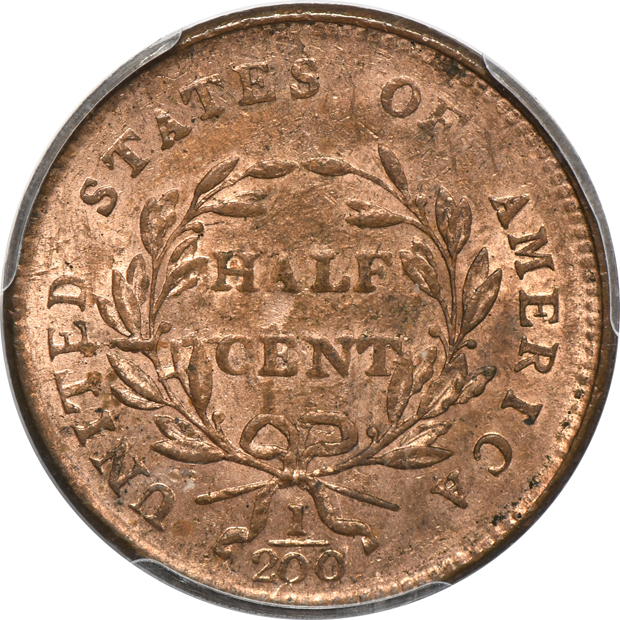 1800 PCGS MS-62RD