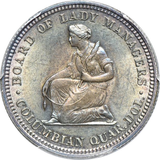1893 Isabella PCGS MS-64