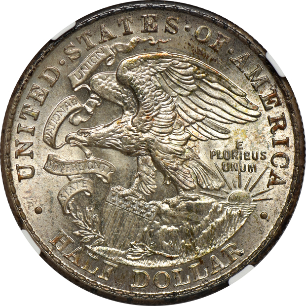 1918 Lincoln NGC MS-65, 1925 California PCGS MS-63, and a 1927 Vermont NGC MS-65