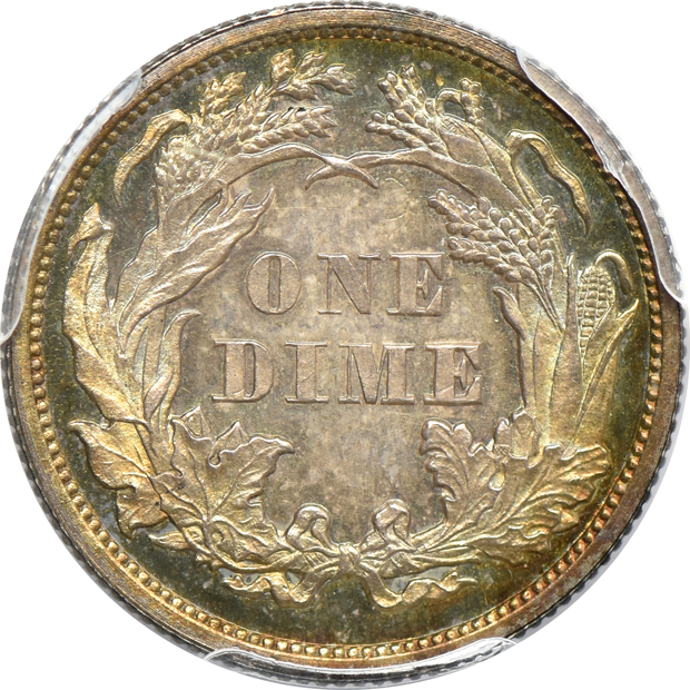 1863 PCGS PR-66CAM CAC